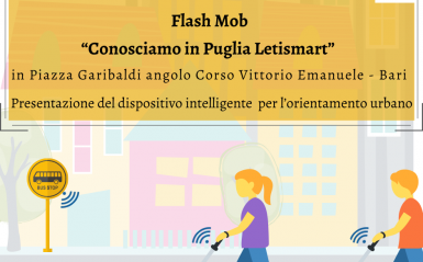 Flash Mob Conosciamo in Puglia “LETISMART”