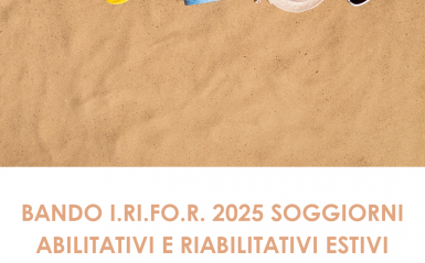 Soggiorno abilitativo e riabilitativo estivo “Estate insieme: emozioni senza barriere” codice identificativo n. 16/25
